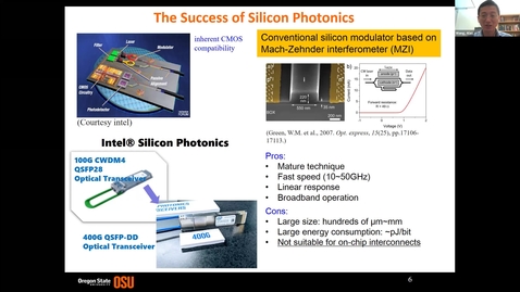 Thumbnail for entry Tech Talk Tuesday: Heterogeneous Integration of Transparent Conductive Oxides with Silicon Photonics