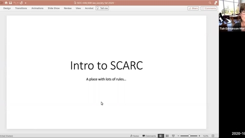 Thumbnail for Special Collections and Archives Research Center: introduction to the department