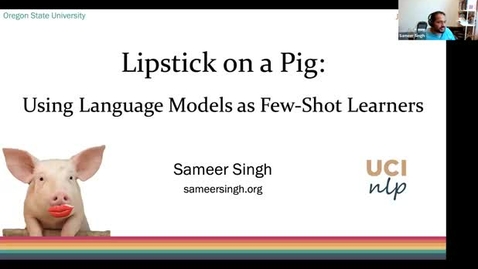 Thumbnail for AI Seminar 48: Sameer Singh