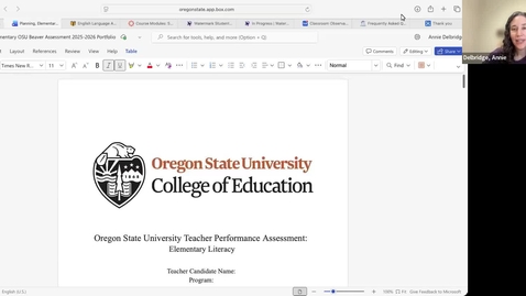 Thumbnail for Introduction to BAP Part 2a: Planning Literacy