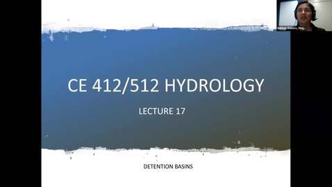 Thumbnail for LECTURE 17_DETENTION BASINS