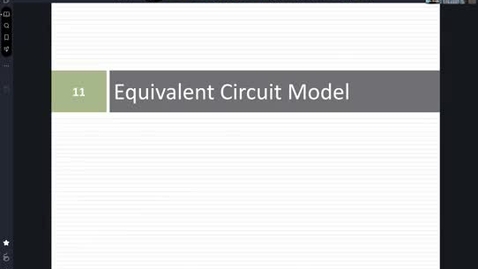 Thumbnail for entry DC Motor Equivalent Circuit