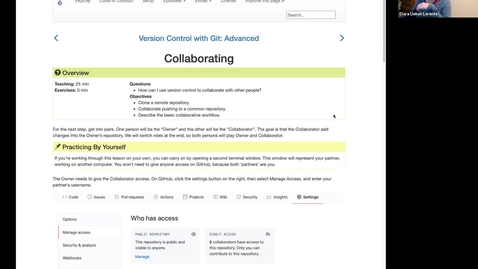Thumbnail for entry Git advanced. Collaborating.