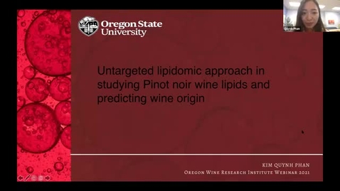 Thumbnail for Grape Day 2021: Quynh Phan, OSU