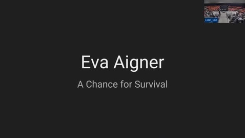 Thumbnail for From Nazi Oppression to Holocaust Education: One Family’s Journey- Public Talk by Eva Aigner, with her daughter Sue Johnson