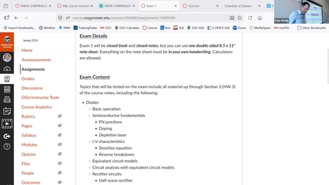 Thumbnail for ECE 322 - Class 9 - 04/27/26