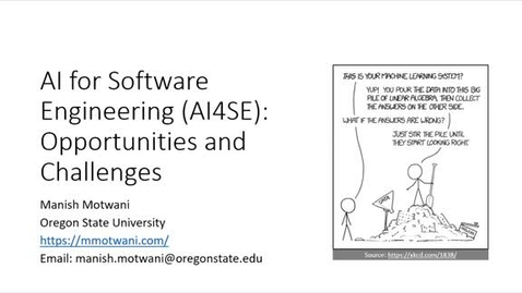 Thumbnail for AI Seminar 59: Manish Motwani