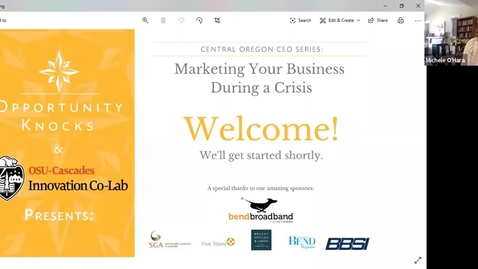 Thumbnail for entry Marketing Your Business During a Crisis