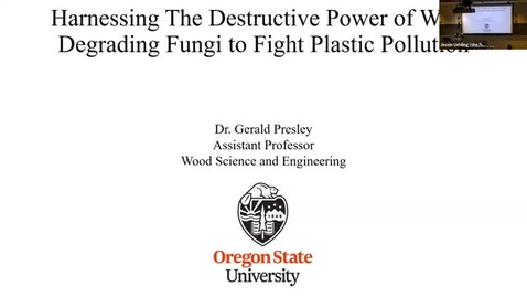 Thumbnail for BPP Winter 2025 Seminar Series: Gerald Presley