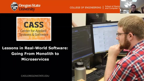 Thumbnail for Tech Talk Tuesday: Lessons in Real-World Software: Going From Monolith to Microservices