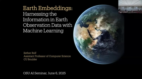 Thumbnail for AI Seminar 105: Esther Rolf