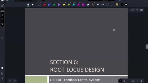 Thumbnail for ESE 430 - Class 8 - 02/5/25