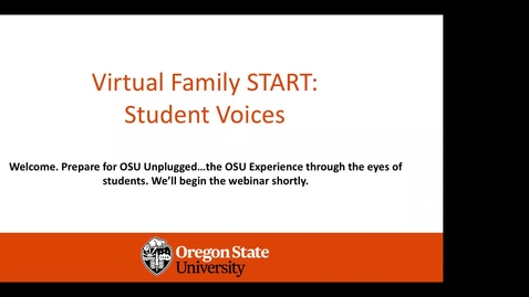 Thumbnail for entry Virtual Family START Student Voices - August 24