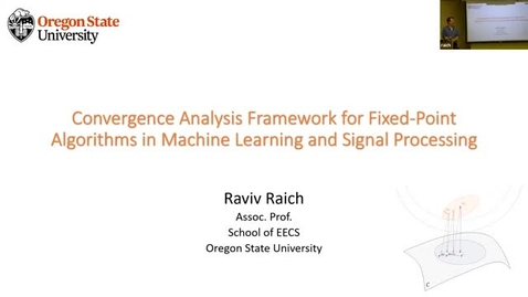 Thumbnail for entry AI Seminar 47: Raviv Raich
