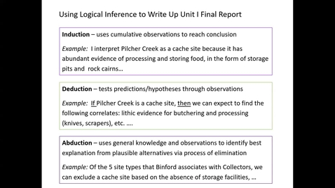 Thumbnail for ANTH 332  - Unit 1 Final Report