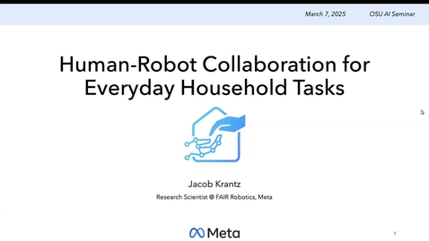 Thumbnail for AI Seminar 94: Jacob Krantz