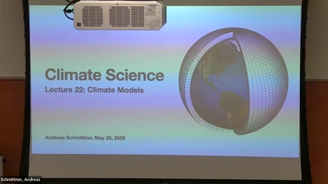 Thumbnail for Lecture 22 Climate Models