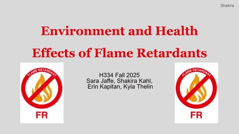 Thumbnail for Flame Retardant Slideshow