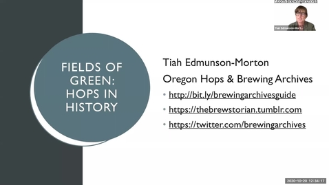 Thumbnail for entry Fields of Green: a short history of hops in the United States