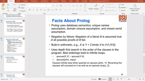 Thumbnail for entry AI 531: Resolution Theorem Proving in First Order Logic 