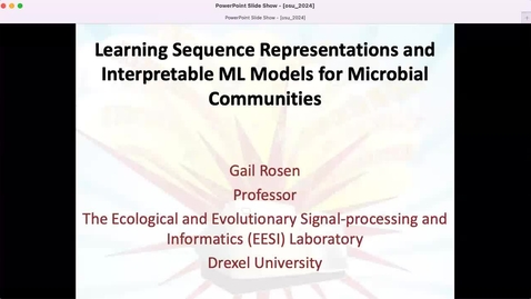 Thumbnail for AI Seminar 62: Gail Rosen