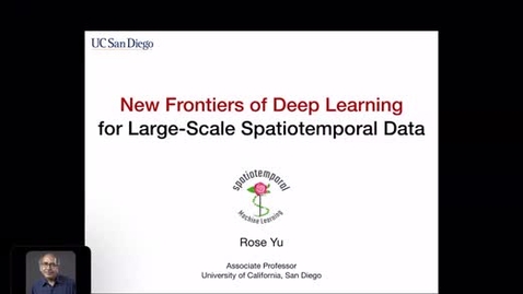 Thumbnail for AI Seminar96: Rose Yu