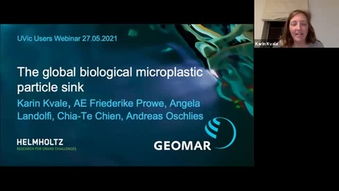 Thumbnail for Karin Kvale: The global biological microplastic particle sink