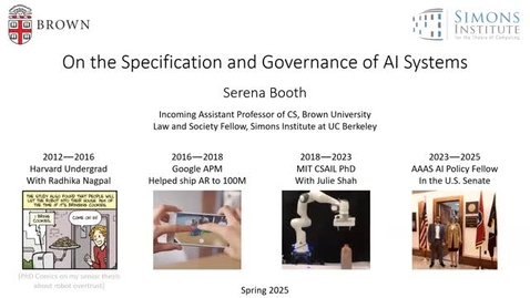 Thumbnail for AI Seminar 102: Serena Booth