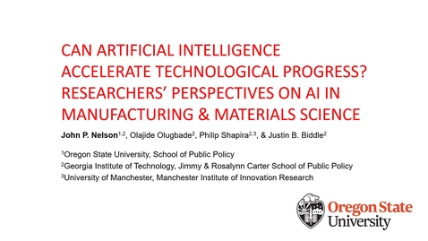 Thumbnail for AI Seminar 119: John P. Nelson