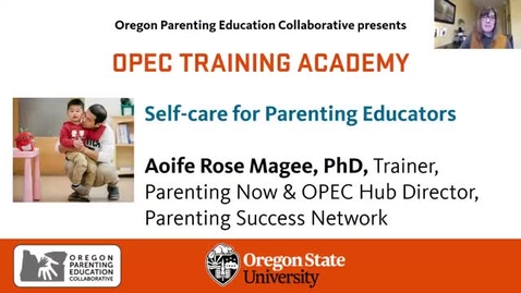 Thumbnail for Self-care for Parenting Educators