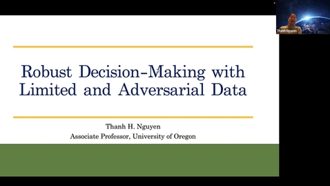 Thumbnail for AI Seminar 115: Thanh H. Nguyen