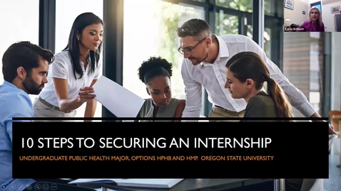 Thumbnail for entry 10 steps to secure an internship in Public Health