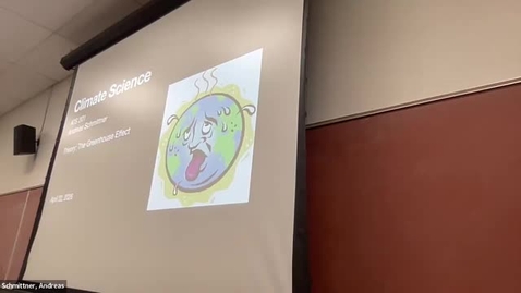 Thumbnail for Lecture 10: The Greenhouse Effect
