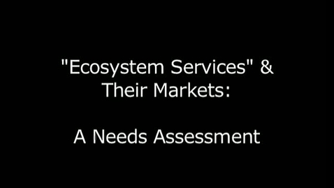Thumbnail for FOR 599: Ecosystem Services and Family Forestlands