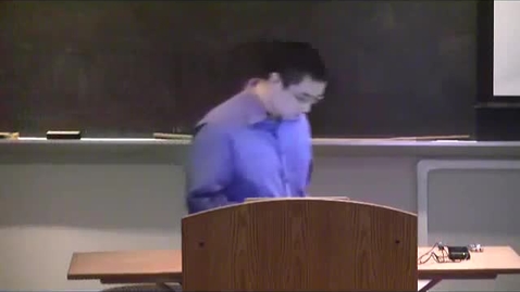 Thumbnail for Jonathan Yih at HHMI 2010