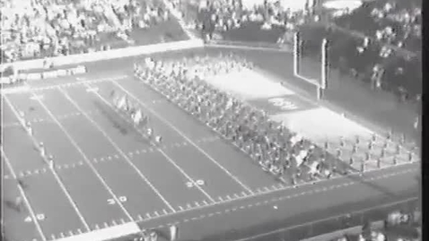 Thumbnail for entry OSU Marching Band halftime performance, October 29, 1977