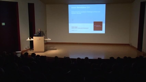 Thumbnail for Prabhu Pingali Food For Thought Lecture Jan 24, 2013