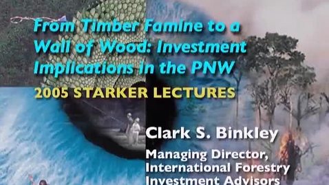 Thumbnail for Starker Lecture Series