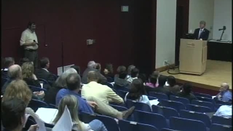 Thumbnail for Faculty Senate Oct 13, 2011 Part 4 President Ray