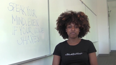 Thumbnail for Haniya Ferrell ~ 2015 OSU Students of Color Speak Out