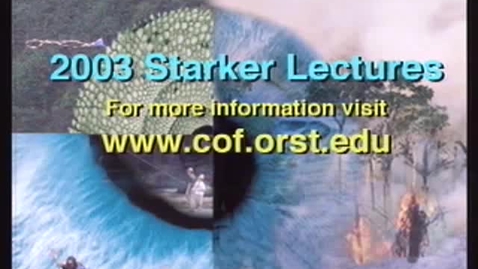 Thumbnail for Starker Lecture - Tom Atzet: The Case of the Biscuit Fire (October 23, 2003)