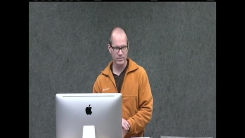 Thumbnail for WRE 599 Special Topics - April 16, 2013