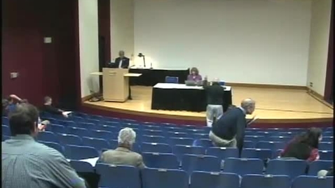 Thumbnail for Faculty Senate Dec 8, 2011 Part 1
