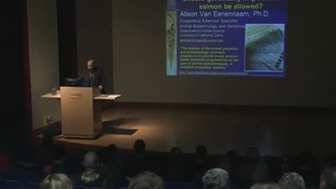 Thumbnail for Food for Thought 2011 VAN EENENNAAM Lecture