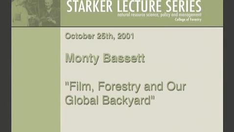 Thumbnail for Starker Lecture Series