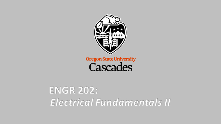 Thumbnail for channel ENGR 202 - Electrical Fundamentals II