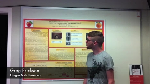 Thumbnail for BISP - Greg Erickson on the Validity of Emotional Intelligence Tests.m4v