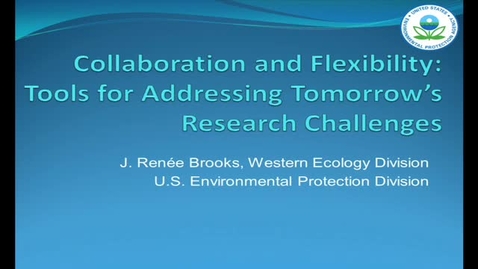 Thumbnail for entry Collaboration and Flexibility: Tools for Addressing Tomorrow’s Research Challenges