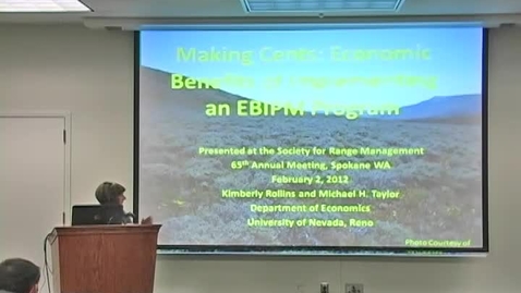 Thumbnail for Kim Rollins, EBIPM Symposium at 2012 SRM