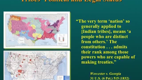 Thumbnail for The Tribal Legal Context: Honoring Tribes' Rights in Practic